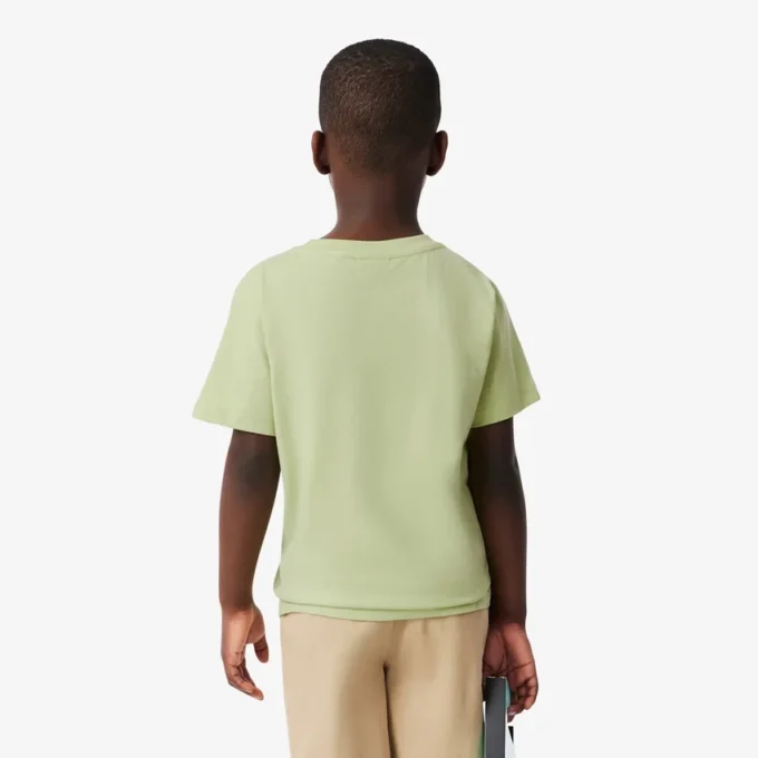 Katoen T-shirt met krokodillenprint