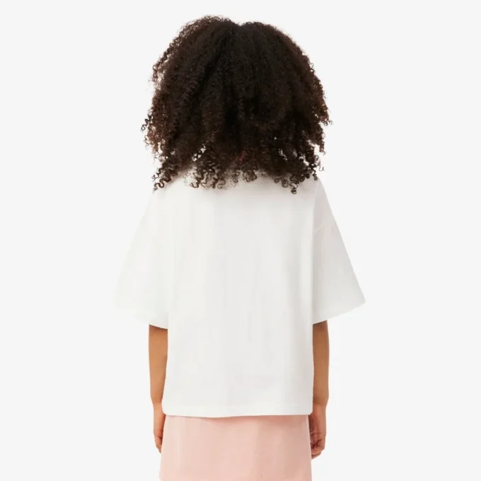 Katoen T-shirt met krokodillenprint