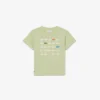Katoen T-shirt met krokodillenprint