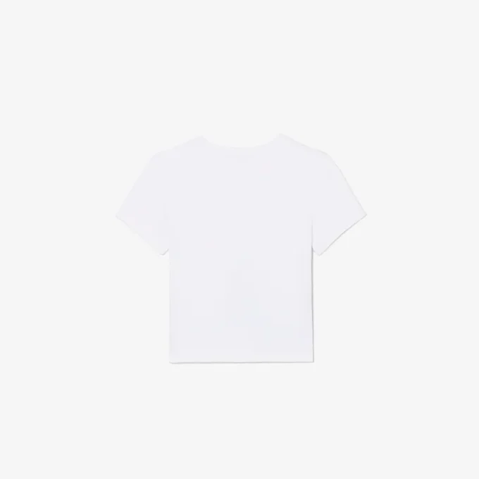 Katoen T-shirt met krokodillenprint