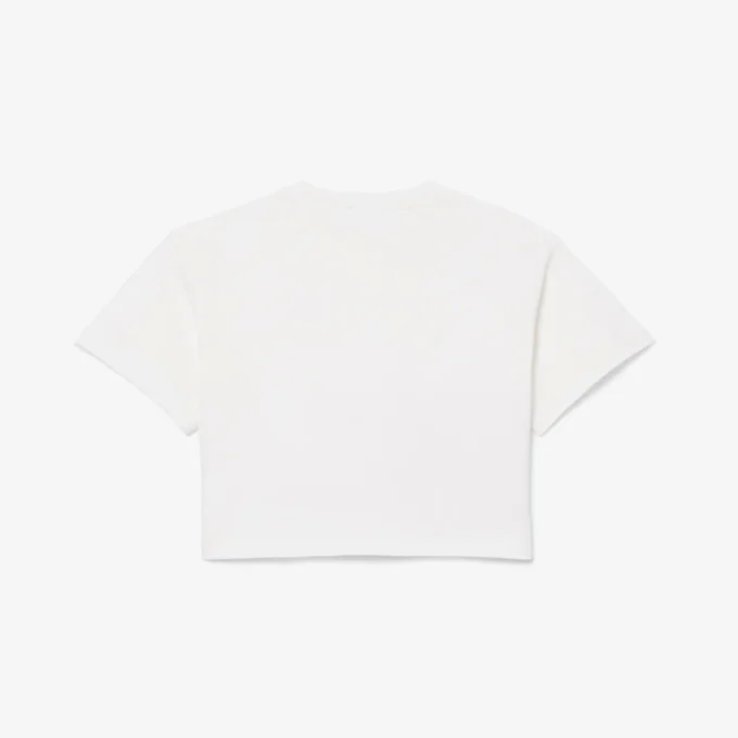 Katoen T-shirt met krokodillenprint