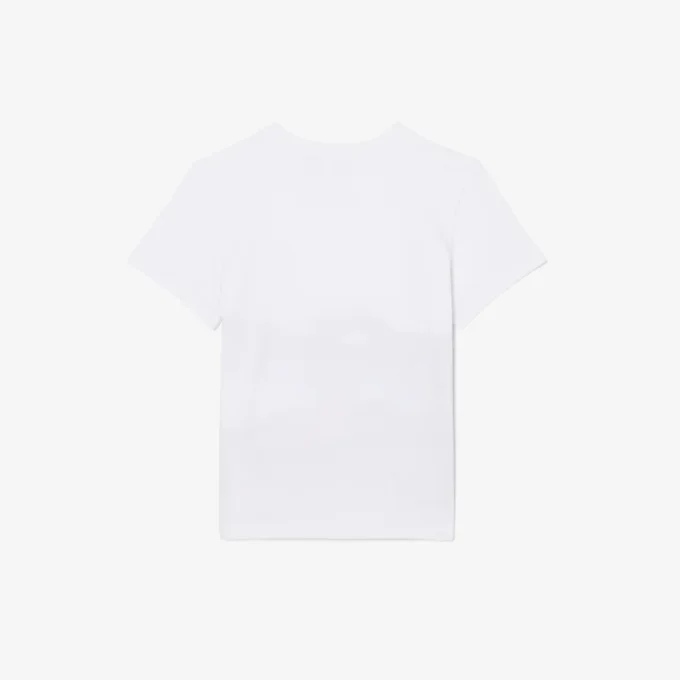 Katoen T-shirt met krokodillenprint