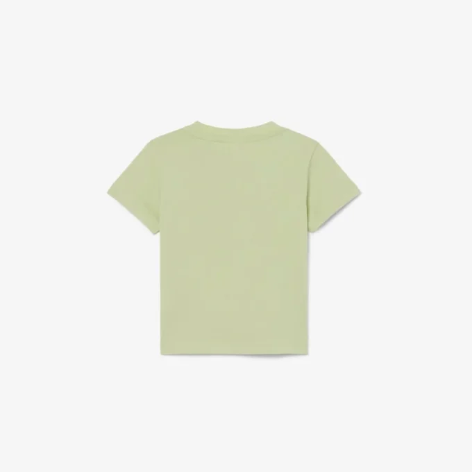 Katoen T-shirt met krokodillenprint