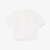 Katoen T-shirt met krokodillenprint
