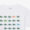 Katoen T-shirt met krokodillenprint