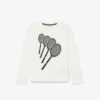 Katoen T-shirt met lange mouwen