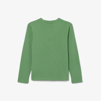 Katoen T-shirt met lange mouwen