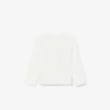 Katoen T-shirt met lange mouwen