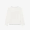 Katoen T-shirt met lange mouwen