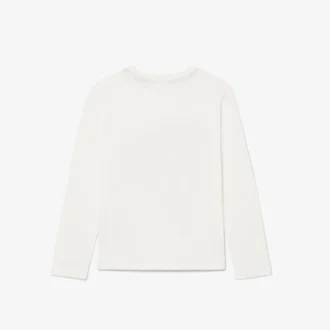 Katoen T-shirt met lange mouwen