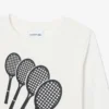Katoen T-shirt met lange mouwen