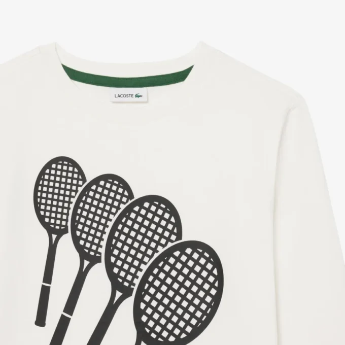 Katoen T-shirt met lange mouwen