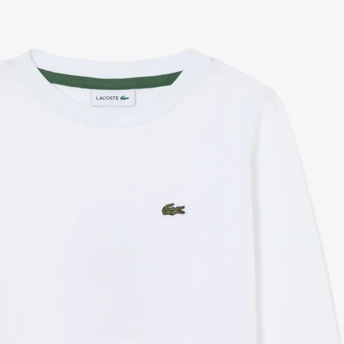 Katoen T-shirt met lange mouwen voor kinderen