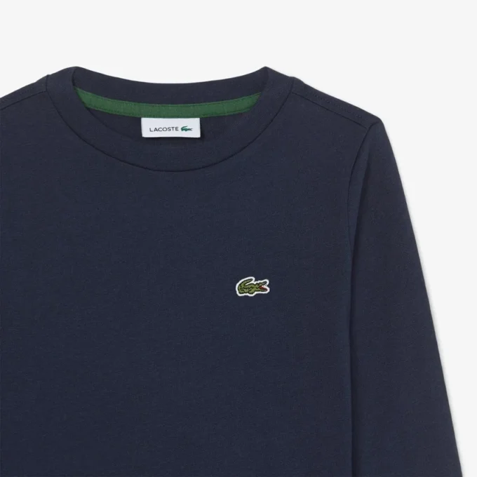 Katoen T-shirt met lange mouwen voor kinderen