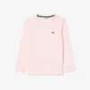 Katoen T-shirt met lange mouwen voor kinderen