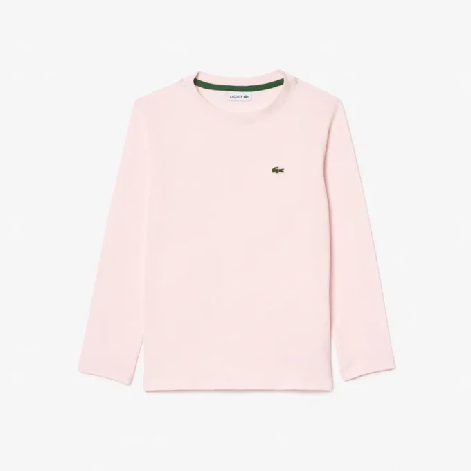 Katoen T-shirt met lange mouwen voor kinderen
