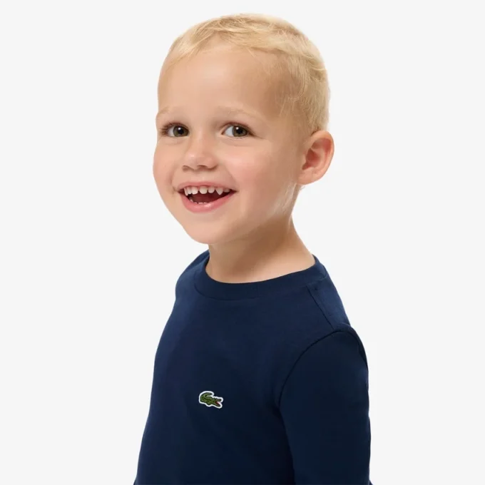 Katoen T-shirt met lange mouwen voor kinderen