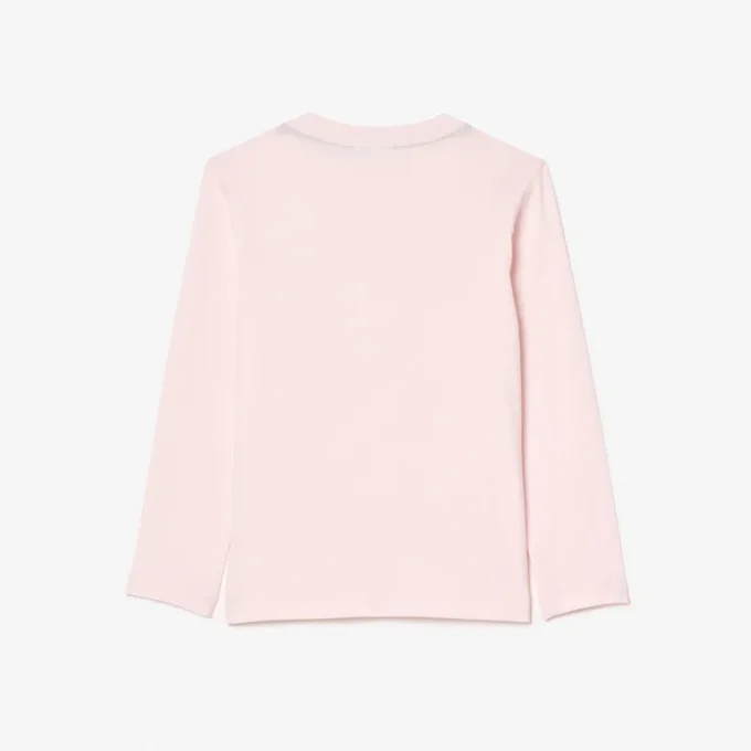 Katoen T-shirt met lange mouwen voor kinderen