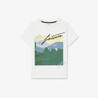 Katoen T-shirt met print voor jongens