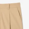 Katoenen chino met rechte pasvorm