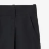 Katoenen chino met rechte pasvorm