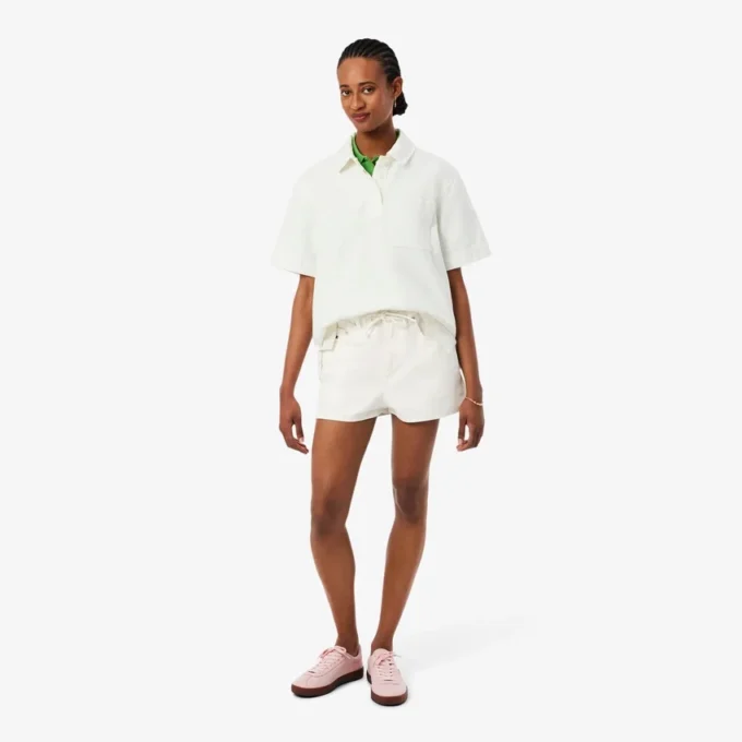 Katoenen denim shorts