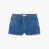 Katoenen denim shorts