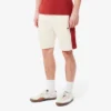 Katoenen fleece shorts met kleurblokken voor heren