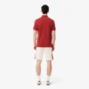 Katoenen fleece shorts met kleurblokken voor heren