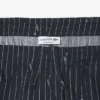 Katoenen korte broek met krokodillenprint en strepen