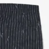 Katoenen korte broek met krokodillenprint en strepen