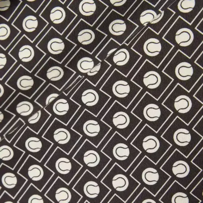 Katoenen overhemd met print en regular fit