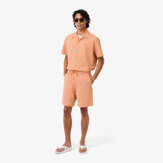 Katoenen seersuckershort