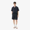 Katoenen seersuckershort
