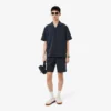 Katoenen seersuckershort