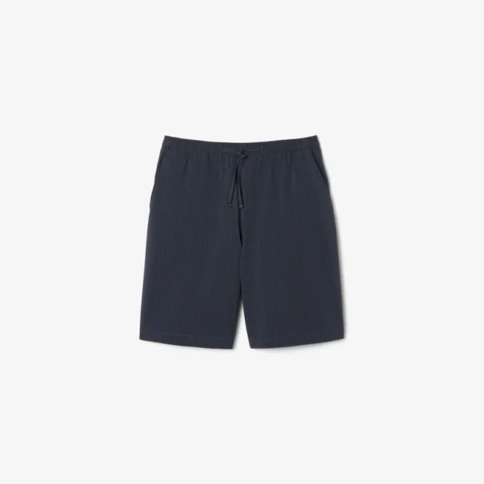 Katoenen seersuckershort