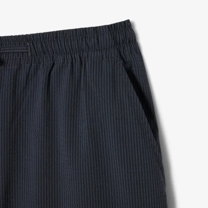 Katoenen seersuckershort
