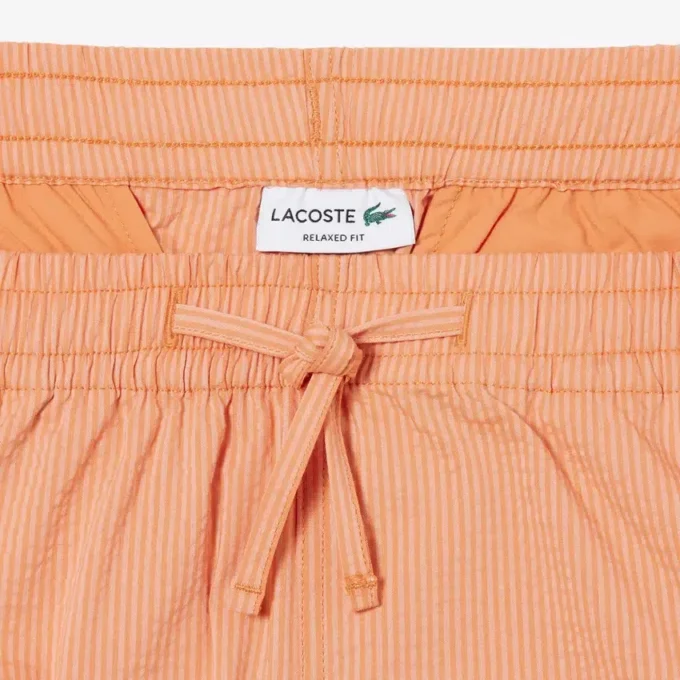 Katoenen seersuckershort