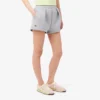 Katoenen short met plooien