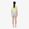 Katoenen short met plooien