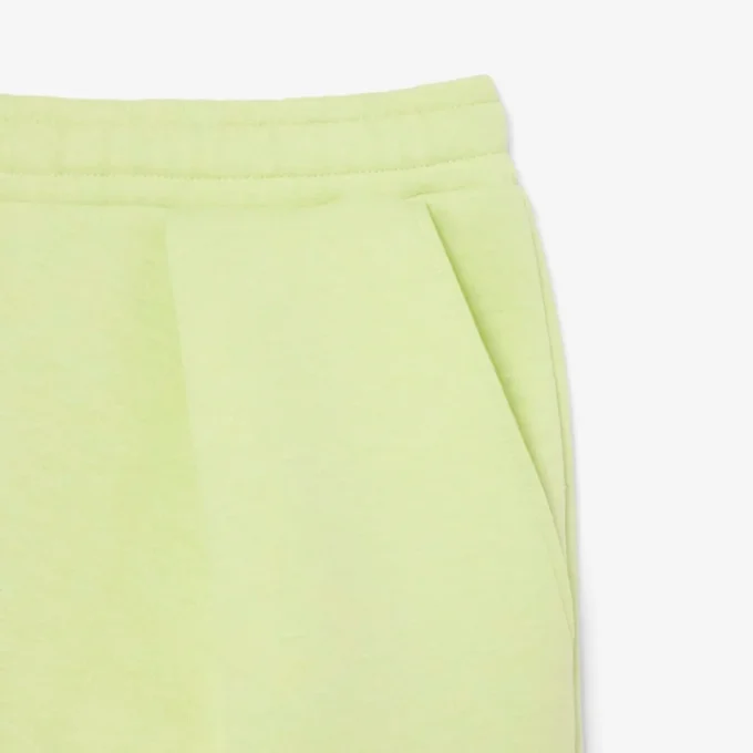 Katoenen short met plooien