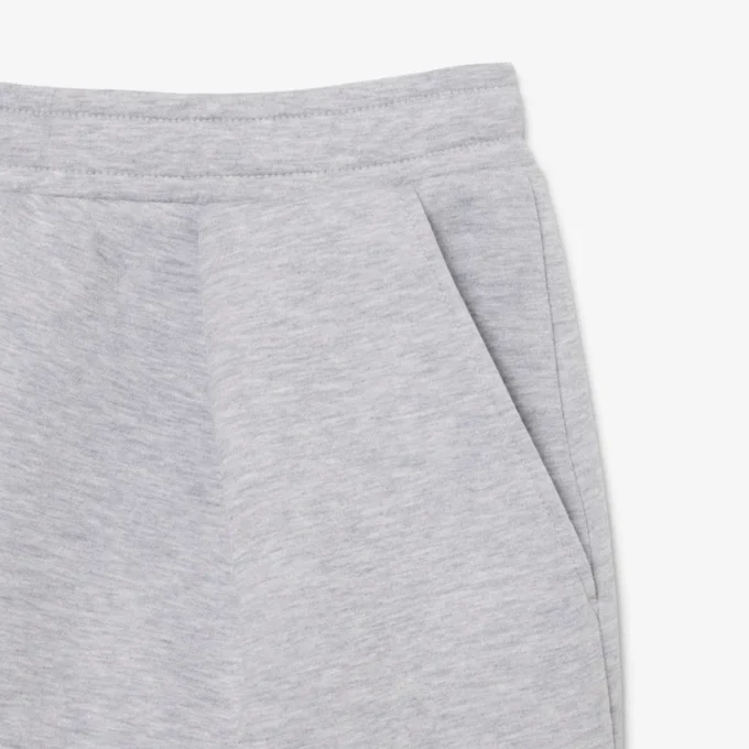 Katoenen short met plooien