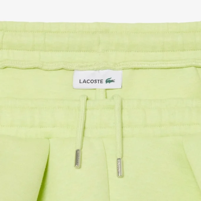 Katoenen short met plooien
