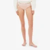 Katoenen slip met gestreepte tailleband