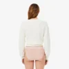 Katoenen slip met gestreepte tailleband