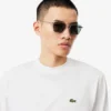 Katoenen T-shirt met lange mouwen voor heren