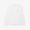 Katoenen T-shirt met lange mouwen voor heren