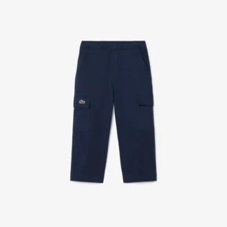 Katoenen twill cargobroek