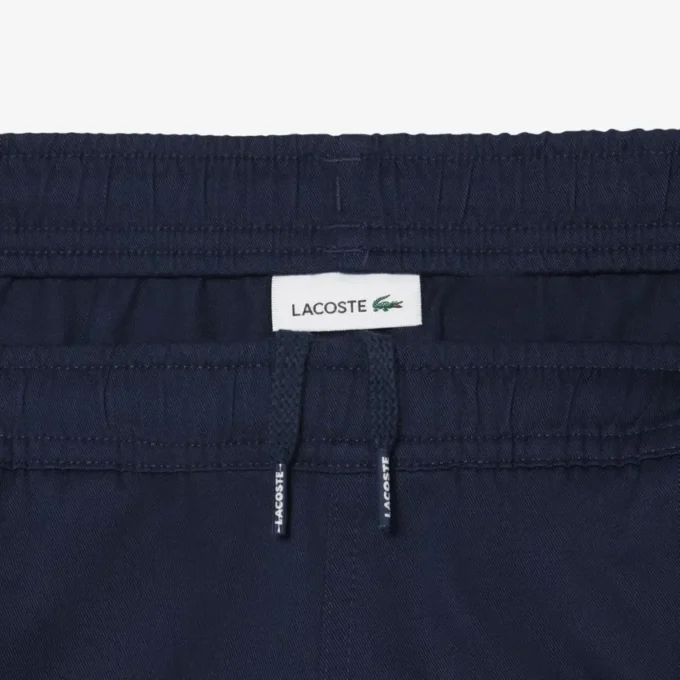 Katoenen twill cargobroek voor jongens