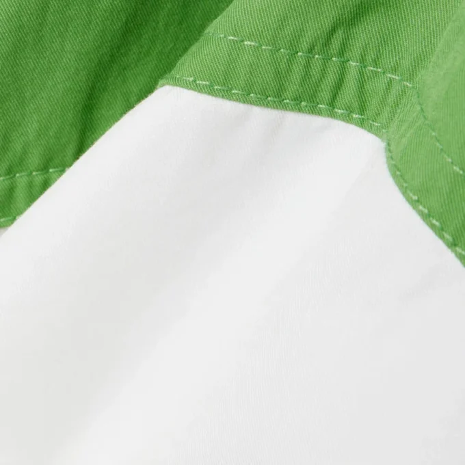 Katoenen twill jasje met rits en relaxte pasvorm